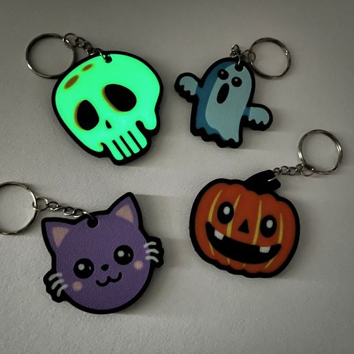 IMG_0544.jpg Porte-clés Halloween 4pcs