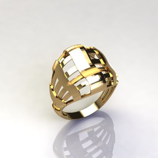 Women Plain Ring Group FTS READY STL 3D print model 3D model