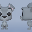 Tramp.png Printable Tramp Funko from Lady and the Tramp