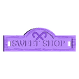 Sweet-shop-signboard.stl Boutique de bonbons