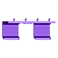 enforce_600_pins.stl Tool Holder for Claw Hammer 600g 042 I ENFORCE I for screws or peg board