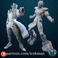 STL file Polnareff / Silver Chariot Jojo Figures 🗿・3D print design to  download・Cults