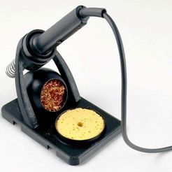 Soldering_Iron_Holder_Thingiverse_Miniature.JPG Archivo STL gratuito Soporte de soldador・Idea de impresión 3D para descargar