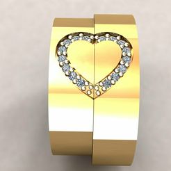 1.jpg STL-Datei Ehering 012・3D-druckbare Vorlage zum herunterladen