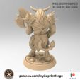 My3Dprintforge-patreon-Minotaur-1.jpg Minotaur with axe 32mm and 75mm pre-supported
