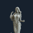 Clay-Camera.png Sci-FI Mermaid - 3D print ready - 3D print model