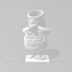 Capture-d’écran-210.png Fichier STL Obélix porte objets・Plan pour impression 3D à télécharger
