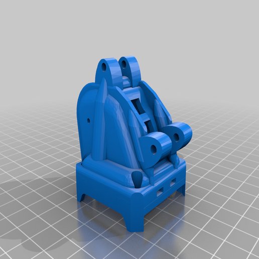 Merica Gopro pod for QAV ULX 3D model