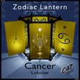 4-Cancer-Lobster-Render.jpg Zodiac Lantern - Cancer (Crab / Lobster)