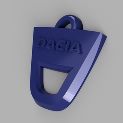 dacia.png Dacia Logo Keychain