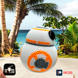 Purple-Simple-Halloween-Sale-Facebook-Post-Square-65.png KNITTED BB8 DROID FIGURINE AND ORNAMENT - STAR WARS