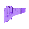 Epic_Marauder_Destroyer_Right_Wing.stl Fortaleza do céu de 1/4" para exércitos humanos