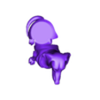 ALEXA_ECHO_DOT_5_DACHSHUND_SEM_COLEIRA.stl Suporte Alexa Echo Dot 4a e 5a Geração Dachshund