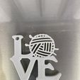 IMG_4166.jpeg 🐑 LOVE Yarn Keychain - A must-have for knitting & crochet lovers! 🧶✨