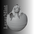 ETSY-1.png 法老龙幼体 | 埃及蛋奇幻 3D打印 | STL + OBJ 文件