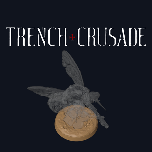 Файл 3D Trench Crusade The Black Grail Herald of Beelzebub