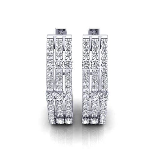 Fancy Earring , Pendent , Solitail Ring And Engagement Ring 3D model