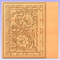 Framed.jpg Archivo STL gratuito Diseño Floral・Objeto para descargar e imprimir en 3D