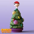 1.jpg 3D file Pokemon Christmas tree Toy・Model to download and 3D print