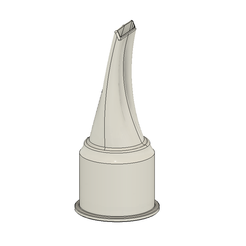 Fusion360_ZUPUG9Fo96.png Archivo STL gratis Boquilla de vacío - punta fina horizontal・Modelo de impresión 3D para descargar