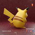 Bean-pikachu-3-copy.jpg Fat Gen 1 Pikachu figure pre-supported