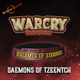 daemons-of-Tzeentch.png WARCRY Warband Nameplates CHAOS Daemons of TZEENTCH