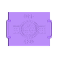BOX BAN 6 180X140X45MM TOP.stl STL file BOX WITH TRAY MAGNETIC LID WEED TRAY-BOX 6 180X140X45MM EASY PRINT PRINTING WITHOUT SUPPORTS・3D printable model to download