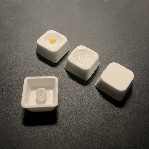 Bloko Keycaps 3D model