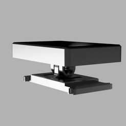 1-3.jpg STL file Support waveshare 4.3 screen for sapphire pro・3D print design to download
