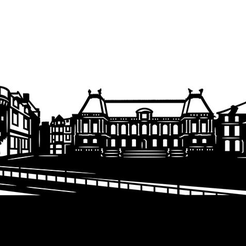 rennes.png Файл STL Скайлайн Ренн・Модель для загрузки и 3D печати