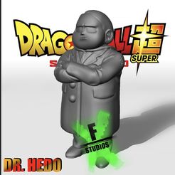 0B182631-4DB6-426F-8B70-3785276B116C.jpeg OBJ file DR HEDO / DRAGONBALL SUPER SUPER SUPER HERO・3D printable model to download, x-figures-x
