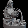Aquarius_03.png All Zodiac Sign Of 3D Mystical Character For 3D Printing 3D print model