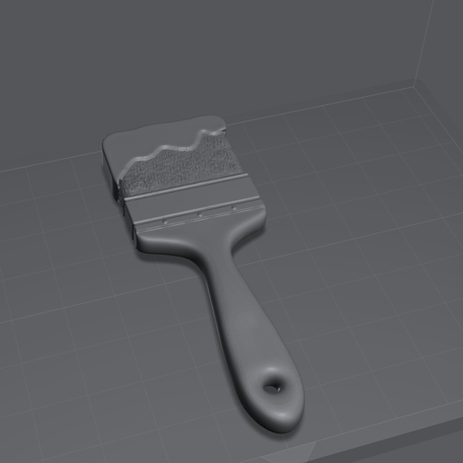 Paint brush 3D model