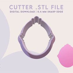 FLD20026.jpg Fichier 3D Mirror Frame Polymer Clay Cutter | Digital STL File・Plan à imprimer en 3D à télécharger