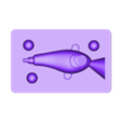 jigspinner1b.stl STL file 2 Jig spinner, spinnerbait lead / tin / pewter master mold fishing lure・3D printer design to download