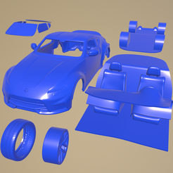 a015.png STL file Nissan 370Z Nismo 2015 printable car in separate parts・3D printer model to download