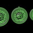 21.jpg Arabic Allah Caillgraphy Pendend