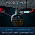 Dreadnought-6.jpg 1/1000 TOS and Refit Dreadnought