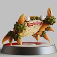 Klawf.1701.jpg Klawf - LEGENDARY -pokemon scarlet and violet pokedex- FAN ART - POKÉMON FIGURINE