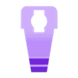 PixelMoto_HotWheelsGarage_Hook.stl Pixel Moto Hot Wheels Key Holder