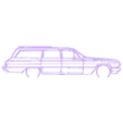 Buick_invicta station wagon 1962.stl Wall Silhouette: All sets