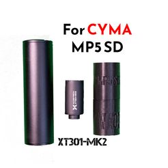 cyma.jpg STL file xcortech XT301 MK2 Tracer adapter for CYMA mp5SD・Template to download and 3D print