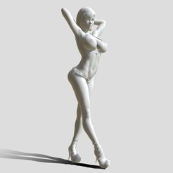 1-clothed-2.jpg STL file Woman miniature・3D print model to download