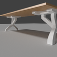 bed table preview.png Bed table - Bed table - Mesa de cama 3D print model