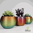all-planters-without-drip-tray.png Textured Planter Series