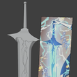 with_reference.png Solo Leveling Inspired Longsword 3D Files