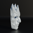 44.png Night King Face Mask - Cosplay Mask 3D print model