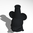 mickey.png 3D Mickey Mouse Cachimba Mouthpiece