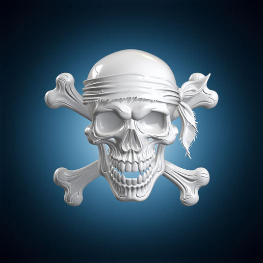 Pirate Skull Crossbones