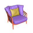 5.png Armchair with cushion
